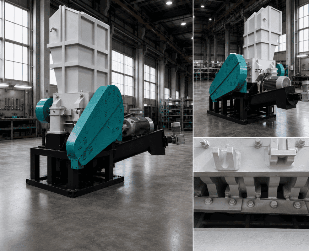 Мощная дробилка MBGM 125/70 для переработки полимеров